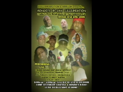 EFFU Hondo's B-Day Celebration 06-06-08